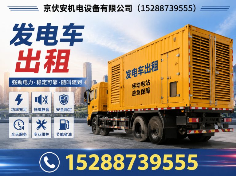 阿拉尔发电车租赁展示图